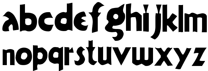 Tijuana Bible Font LOWERCASE