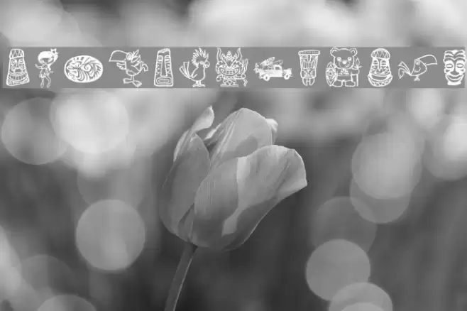 Tiki Club Font examples