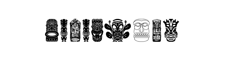 Tiki Idols Font