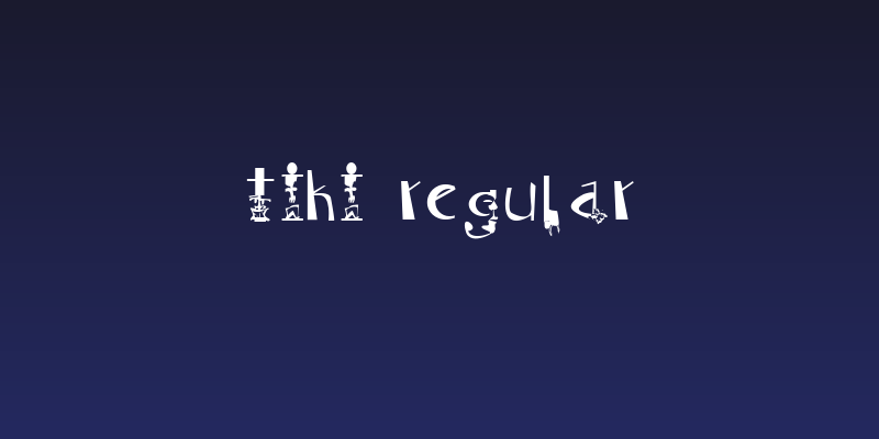 Tiki Regular Social Header
