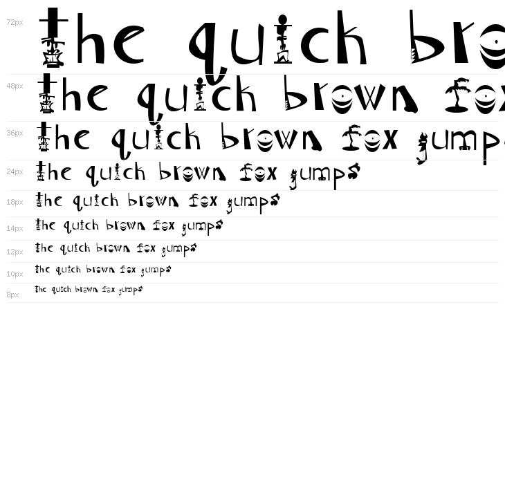 Tiki Regular Waterfall