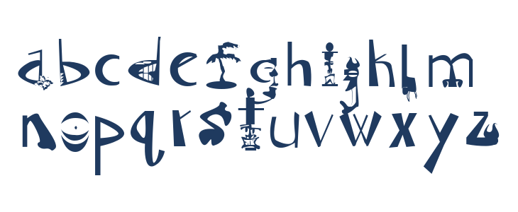 Tiki Regular Lowercase