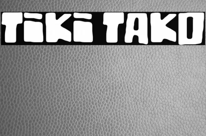 Tiki Tako Font examples