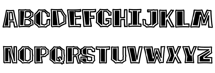 Tiki Tooka BV Font LOWERCASE