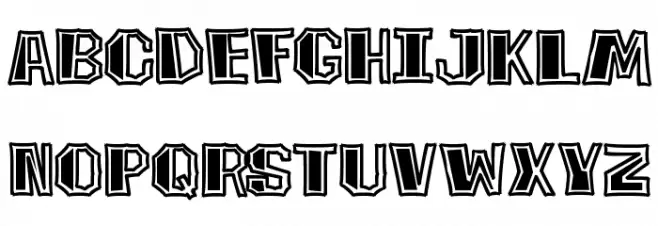 Tiki Tooka BV Font LOWERCASE