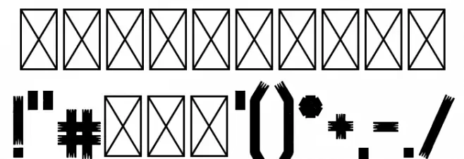 Tikiland Free Font OTHER CHARS