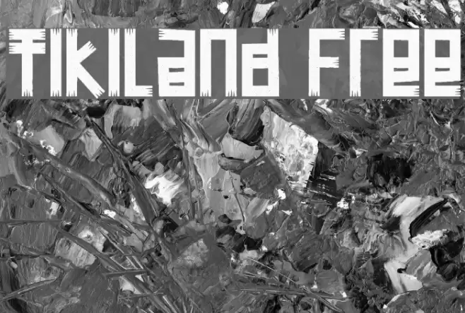 Tikiland Free Font examples