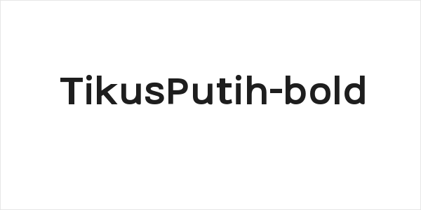TikusPutih-bold Logo