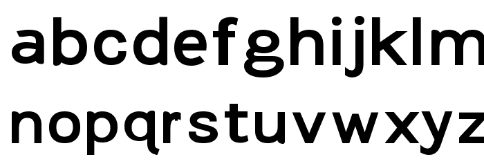 TikusPutih-bold Font LOWERCASE
