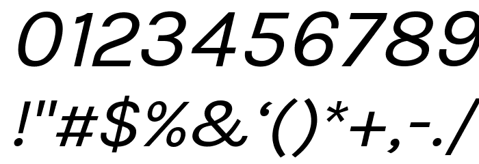 TikusPutih-italic Font OTHER CHARS