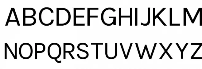 TikusPutih-regular Schriftart Groß