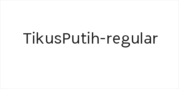 TikusPutih-regular Logo
