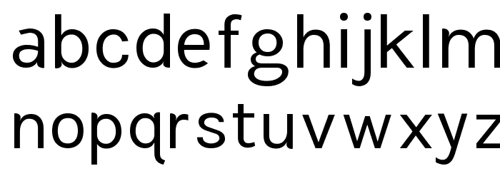 TikusPutih-regular Font LOWERCASE