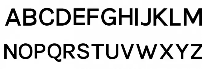 TikusPutih-semibold 字体 大写