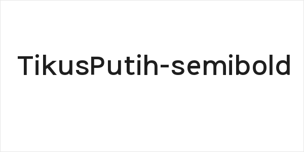 TikusPutih-semibold Logo