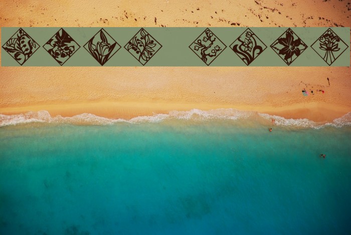 Tiles Font examples