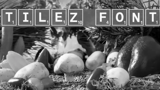 Tilez Font examples