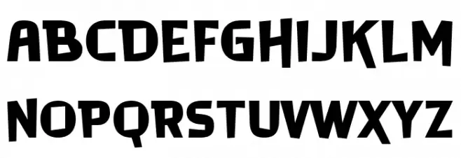 Tilges Demo Regular フォント 大文字