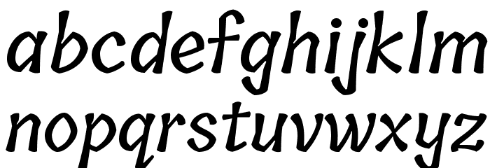 Tillana Medium Font LOWERCASE