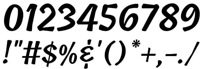 Tillana SemiBold Font OTHER CHARS