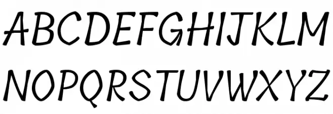 Tillana Schriftart Groß
