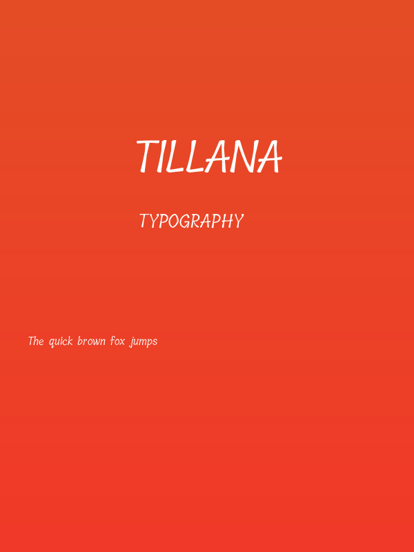 Tillana Poster