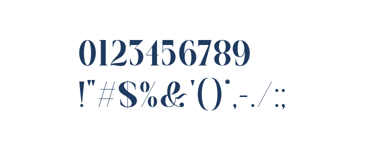 Tilmans Regular Other Characters