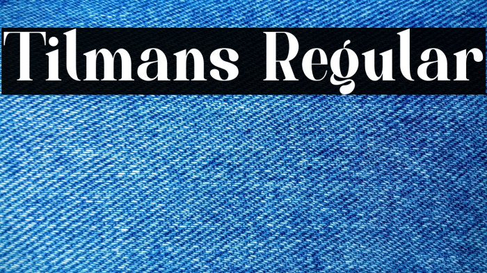 Tilmans Regular Example 1