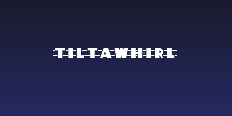 TiltAWhirl Social Header