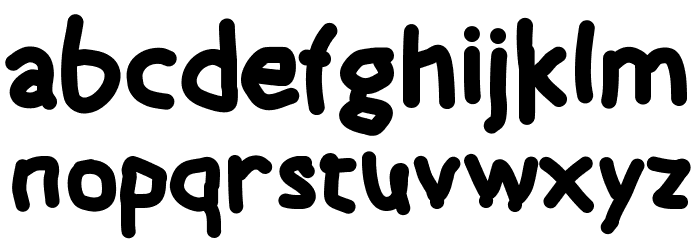 TimKid Font LOWERCASE