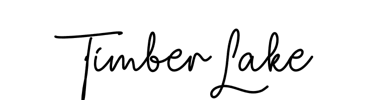 Timber Lake  Frei Schriftart Herunterladen