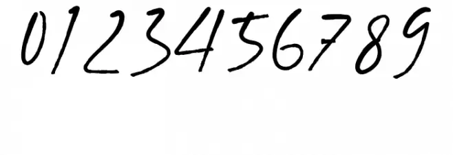 Timberluck Font OTHER CHARS