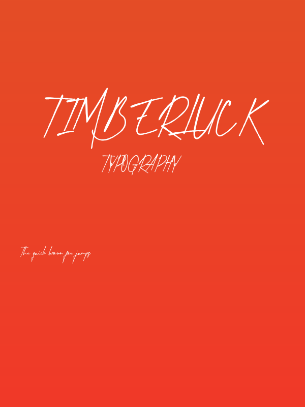 Timberluck Poster