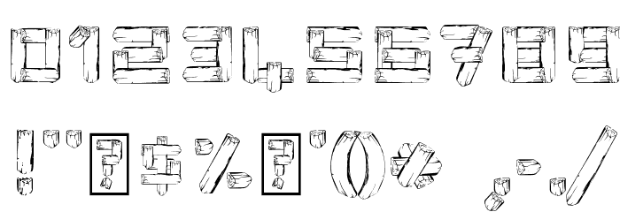 Timbers Font OTHER CHARS