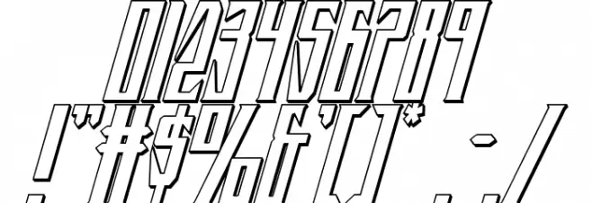 Timberwolf 3D Italic