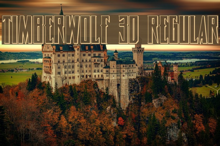 Timberwolf 3D Regular Example 1