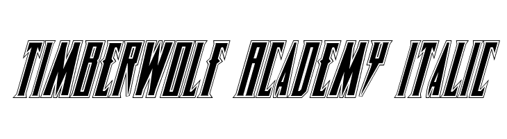 Timberwolf Academy Italic  フリーフォントのダウンロード