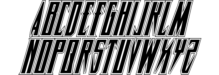 Timberwolf Academy Italic Font LOWERCASE