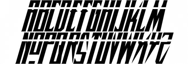 Timberwolf Laser Italic Шрифта ВЕРХНИЙ