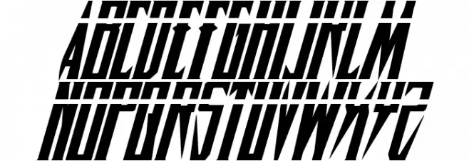 Timberwolf Laser Italic फ़ॉन्ट लोअरकेस