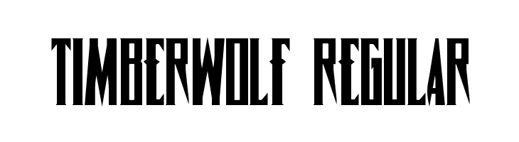 Timberwolf Regular  नि: शुल्क फ़ॉन्ट्स डाउनलोड