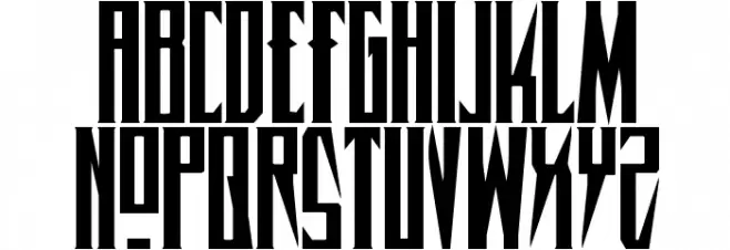 Timberwolf Regular Шрифта ВЕРХНИЙ