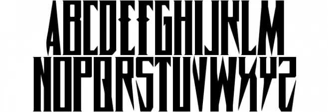 Timberwolf Regular Font LOWERCASE