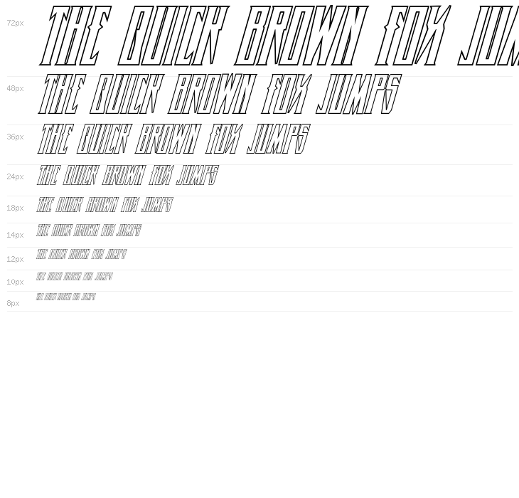 Timberwolf Shadow Italic Waterfall