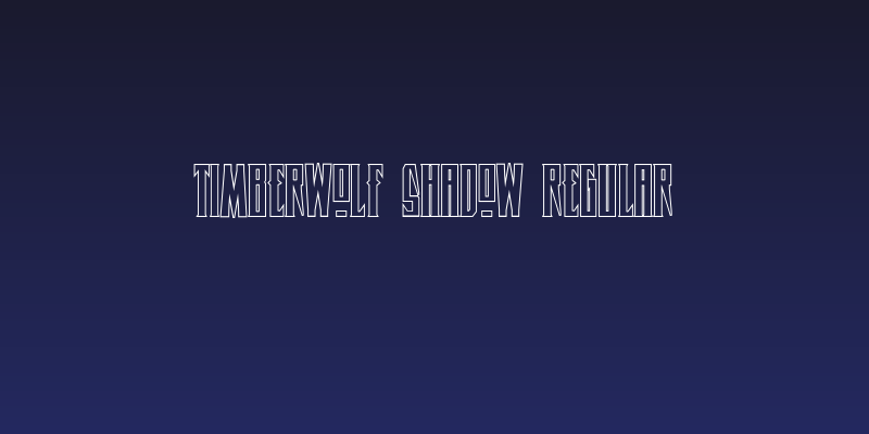 Timberwolf Shadow Regular Social Header