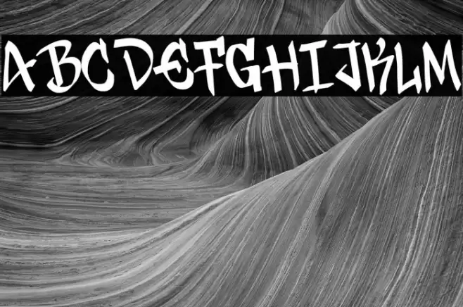 Time Bomb - DEMO Шрифта examples