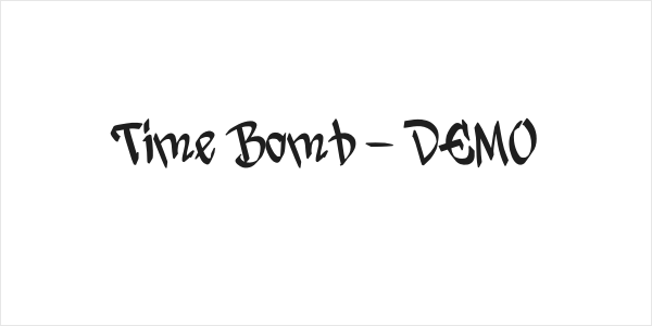Time Bomb - DEMO Logo