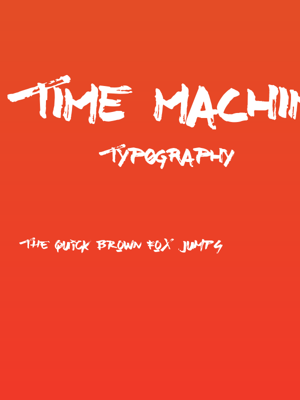 Time Machino Poster