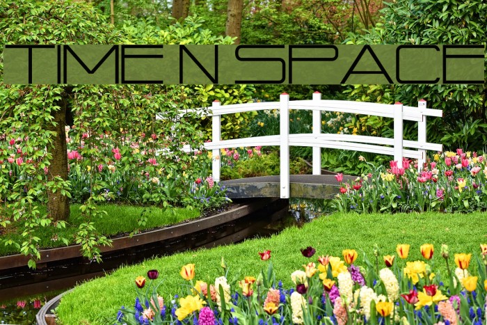 Time N Space Font examples