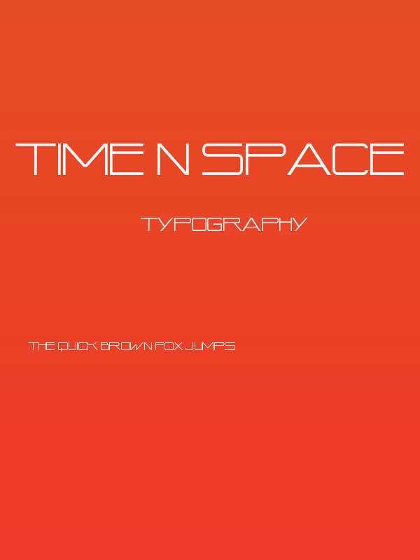 Time N Space Poster